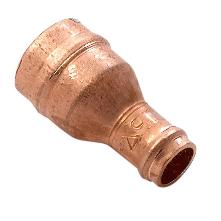 Plumbsure Solder ring Reducing Coupler (Dia)15mm (Dia)8mm 15mm