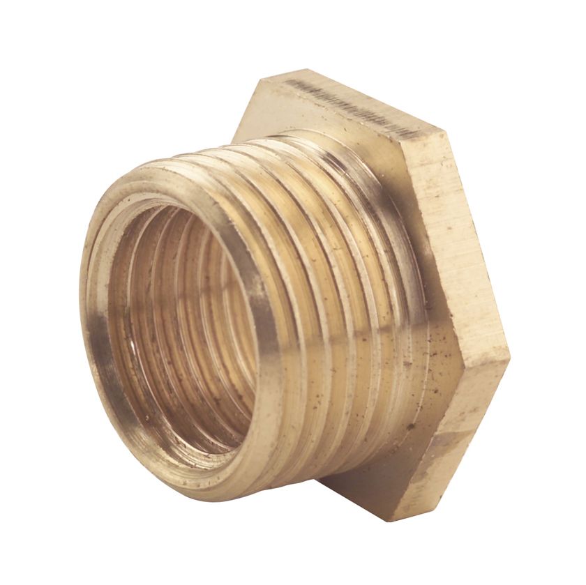 Plumbsure Threaded Reducing Pipe fitting bush (Dia)19mm | Tradepoint