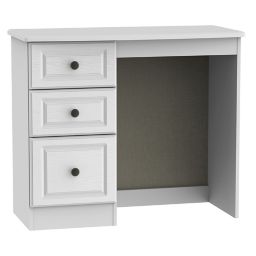 Polar White 3 Drawer Dressing table (H)800mm (W)930mm (D)410mm
