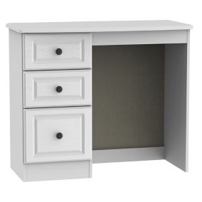 Polar White 3 Drawer Dressing table (H)800mm (W)930mm (D)410mm