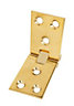 Polished Brass Backflap Door hinge (L)38mm, Pack of 2