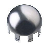 Polished Handrail domed cap, Pack of 2