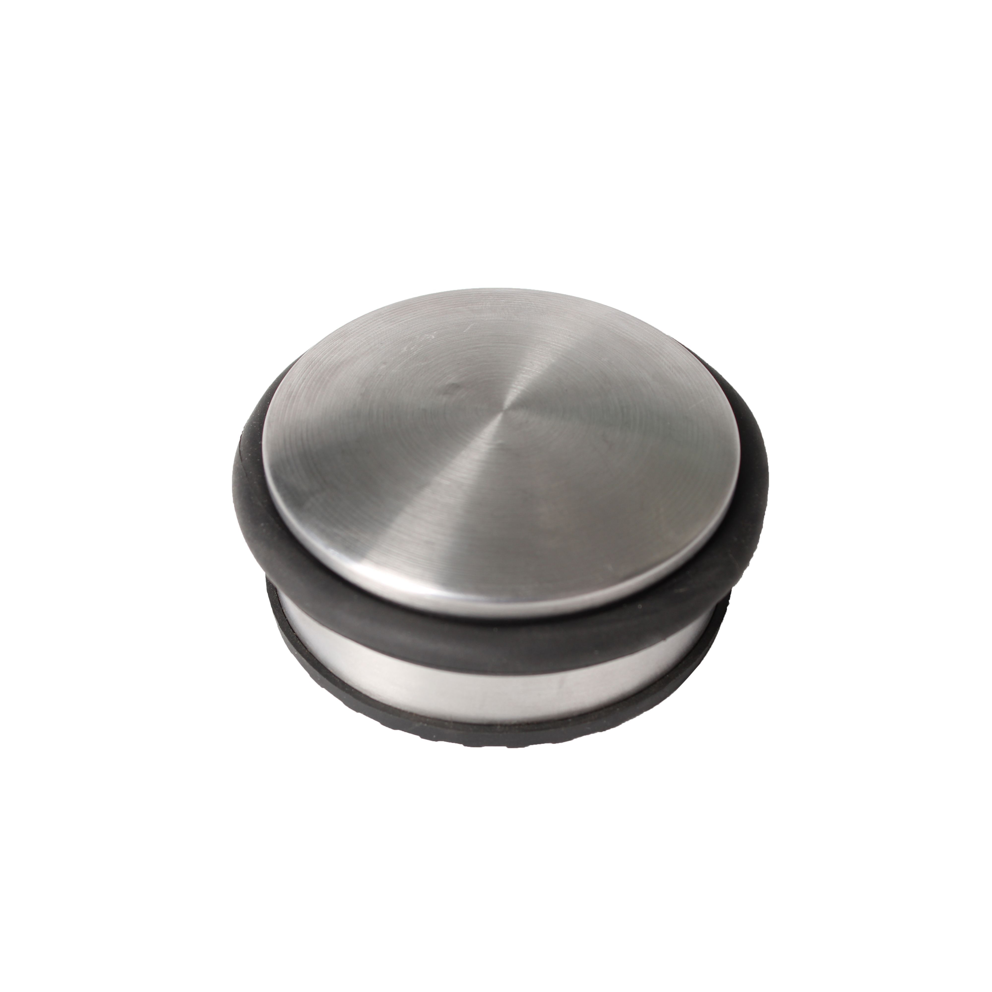 Polished Satin Nickel effect Stainless steel Door stop