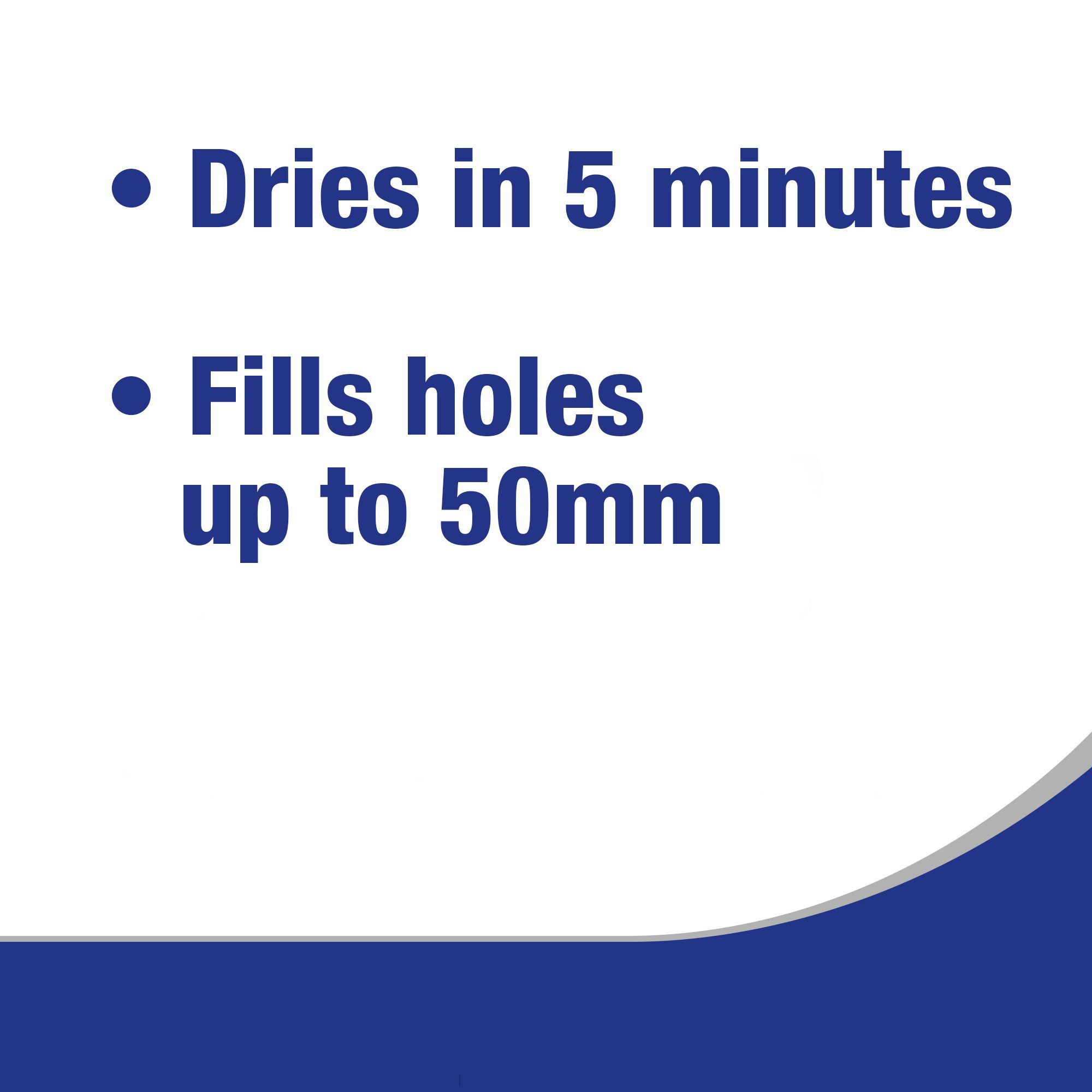 Polycell White Ready mixed Powder Filler, 0.45kg