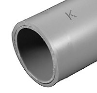 PolyPlumb Grey PB Push-fit Barrier pipe (L)25m (Dia)22mm