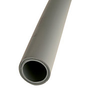 PolyPlumb Grey PB Push-fit Barrier pipe (L)2m (Dia)15mm