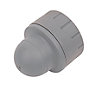 PolyPlumb Plastic Push-fit Blanking cap (Dia)15mm, Pack of 2