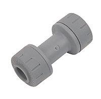 PolyPlumb Push-fit Straight Coupler (Dia)10mm 10mm