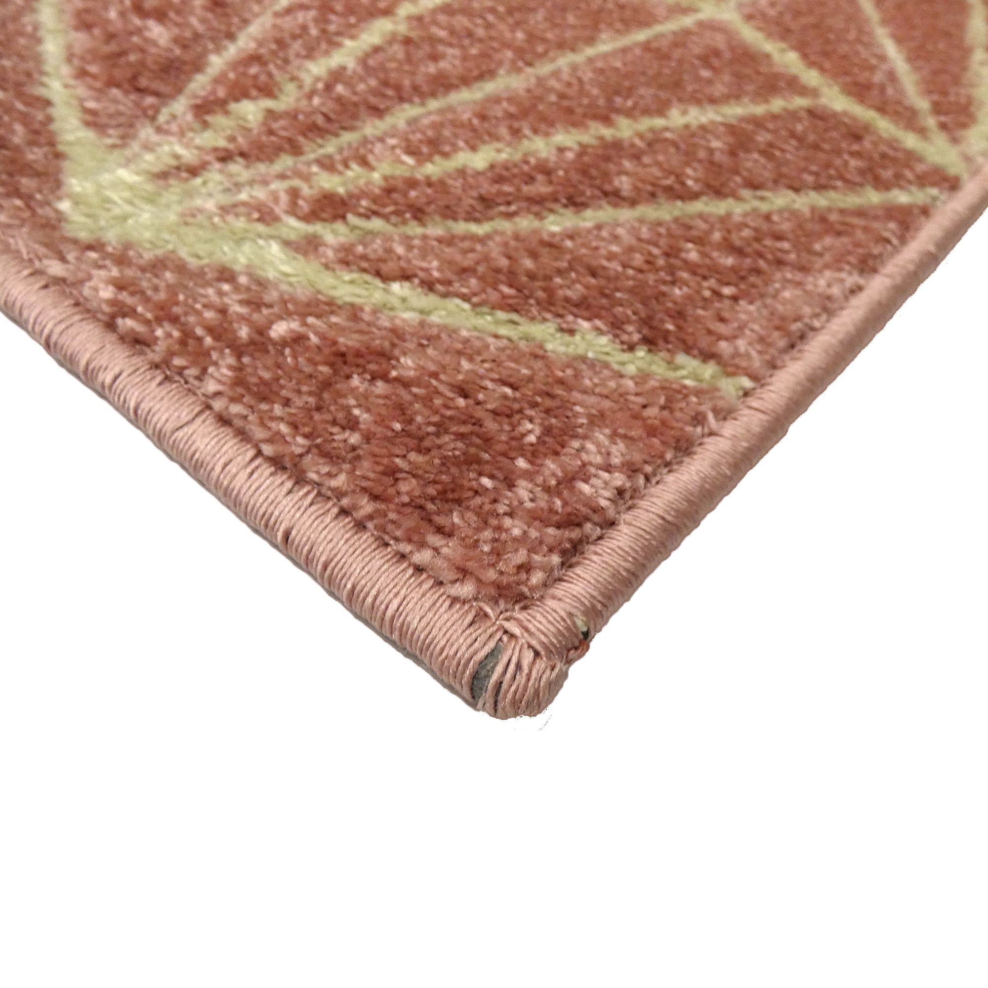 Portland Pink Geometric Rug 170cmx120cm