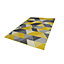Portland Yellow & Grey Geometric Rug 150cmx80cm