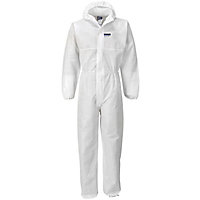 Portwest White Coverall Large