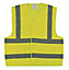 Portwest Yellow Hi-vis waistcoat, Large