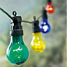 Premier Bulb Mains-powered Multicolour 20 LED Indoor & outdoor String lights