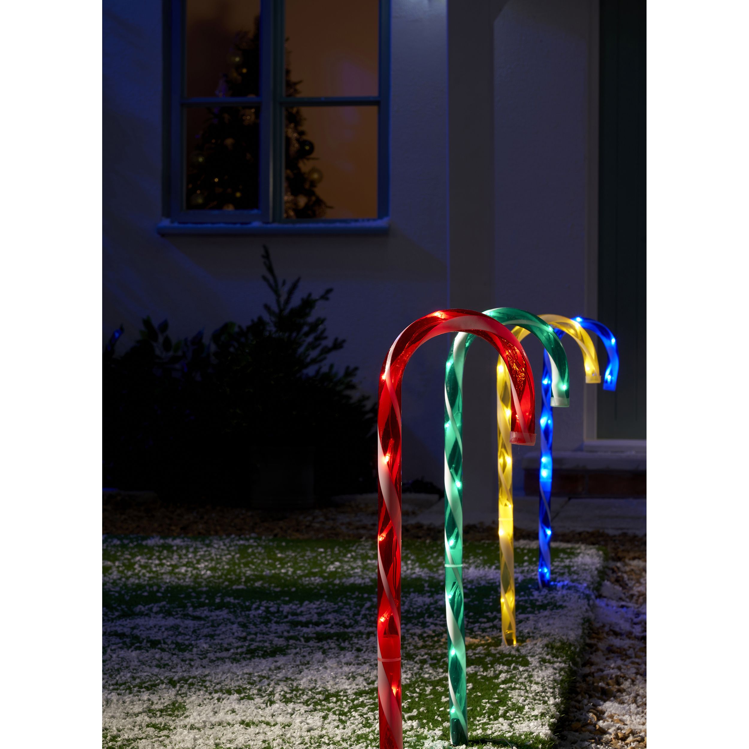 Small candy shop cane lights