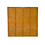 Premier Dip treated 5ft Wooden Fence panel (W)1.83m (H)1.52m, Pack of 4
