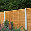 Premier Dip treated 6ft Wooden Fence panel (W)1.83m (H)1.83m, Pack of 4