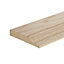 Premium Timber Oak Ogee Skirting board (L)2.4m (W)120mm (T)18mm