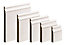 Primed White MDF Ogee Skirting board (L)3.6m (W)169mm (T)18mm