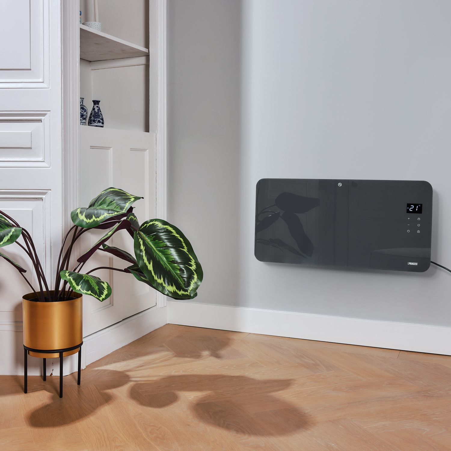 Princess Electric 1500W Grey Smart Panel heater