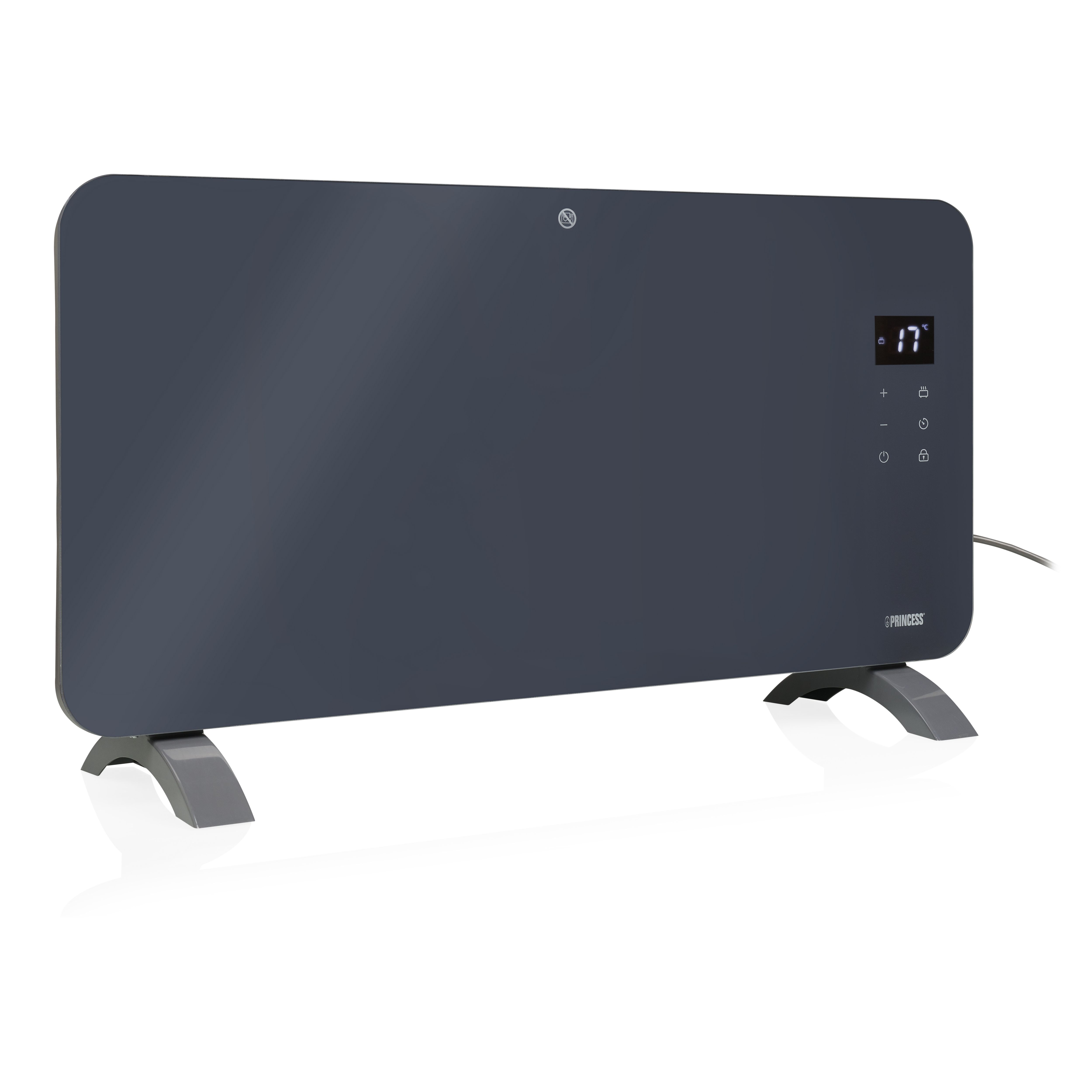 Princess Electric 1500W Grey Smart Panel heater