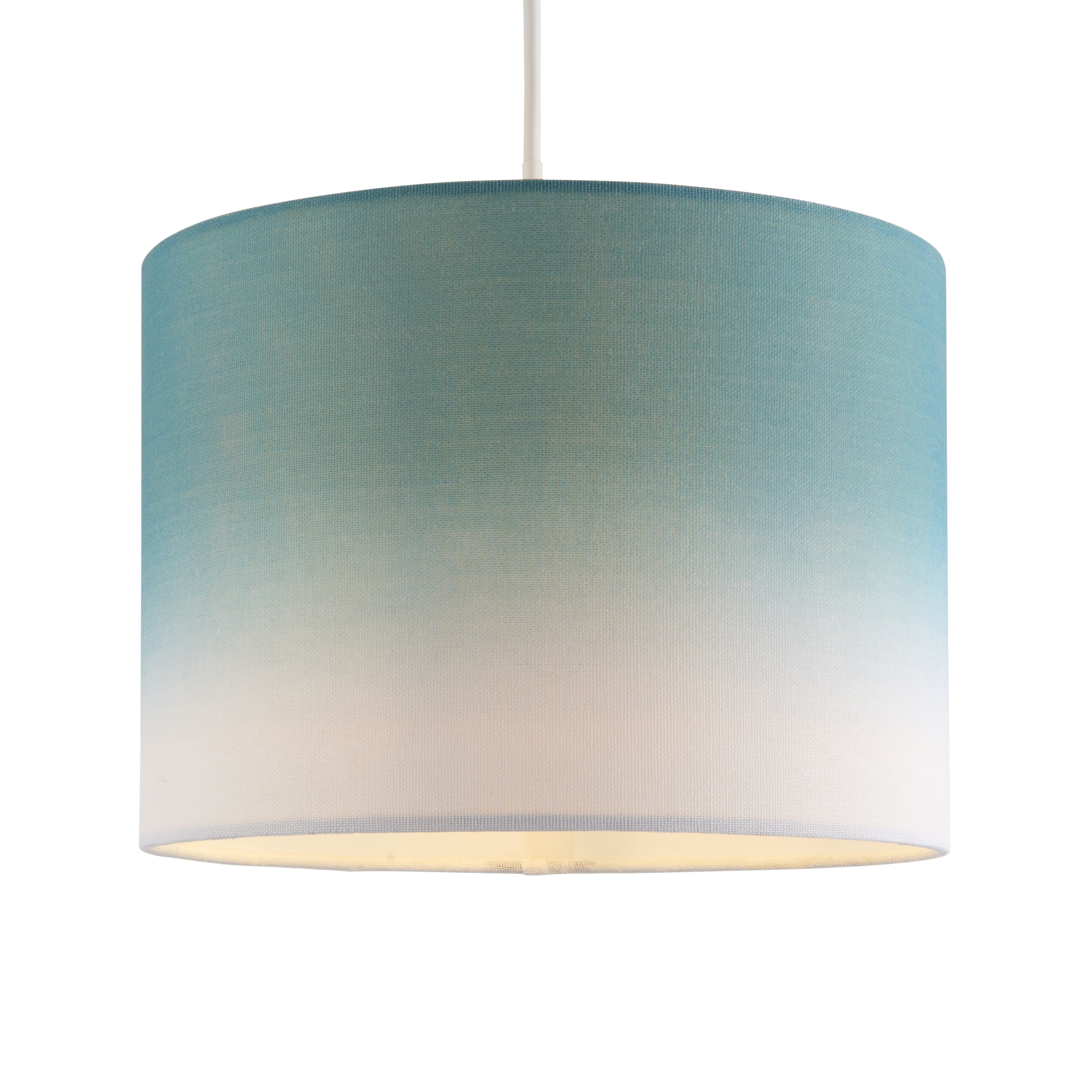 Printed Green Ombre Light shade (D)25cm