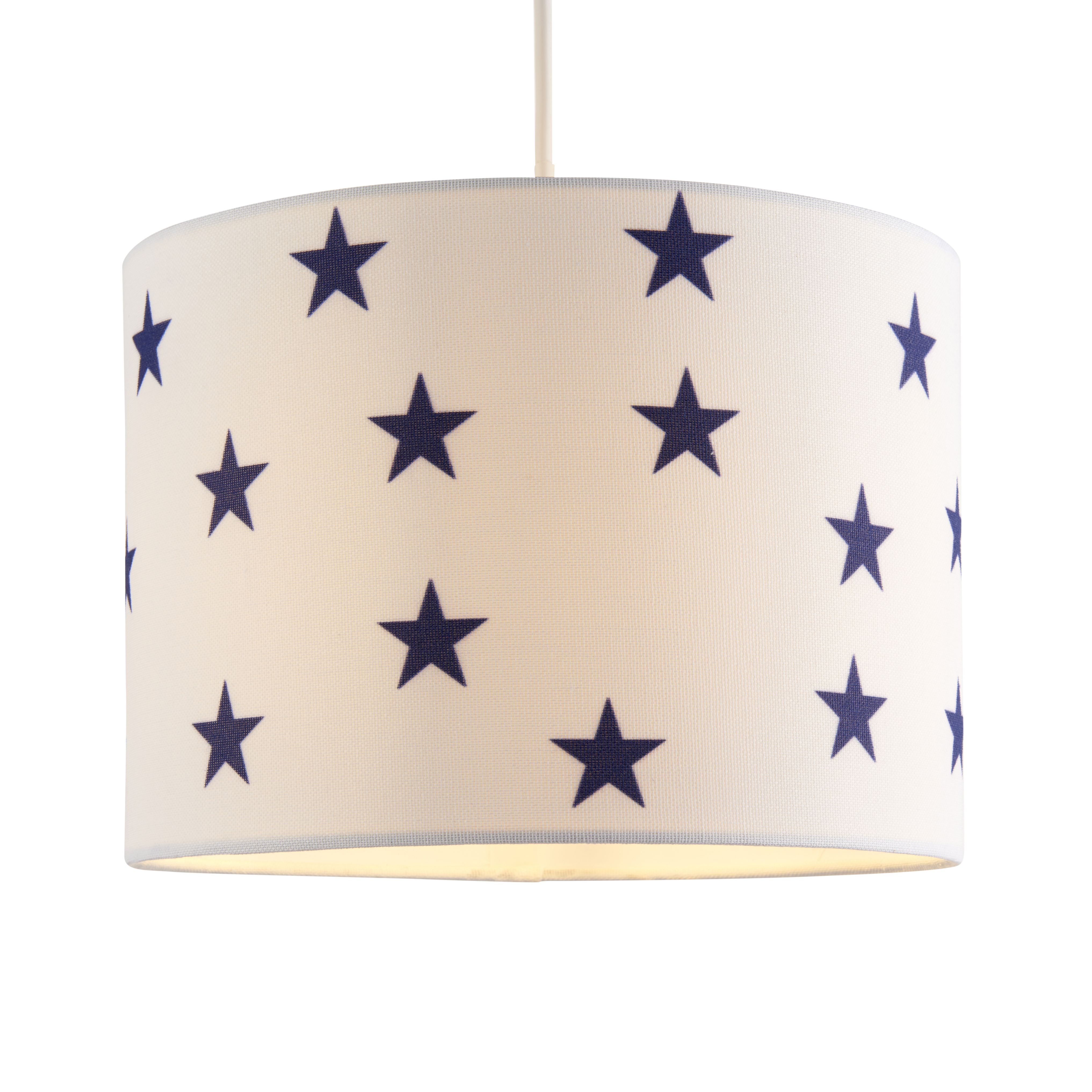 Printed Multicolour Star Light shade (D)25.5cm