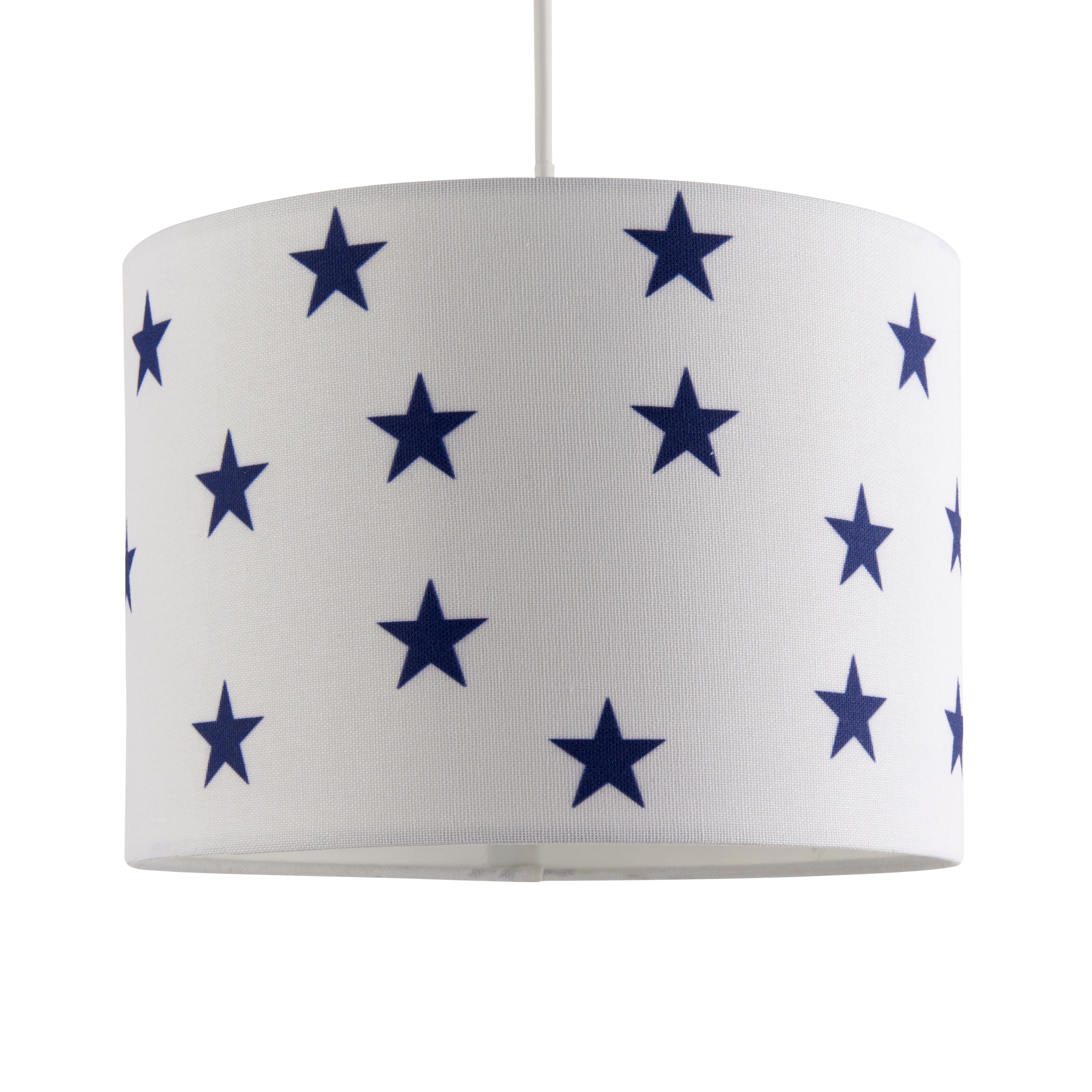 Printed Multicolour Star Light shade (D)25.5cm