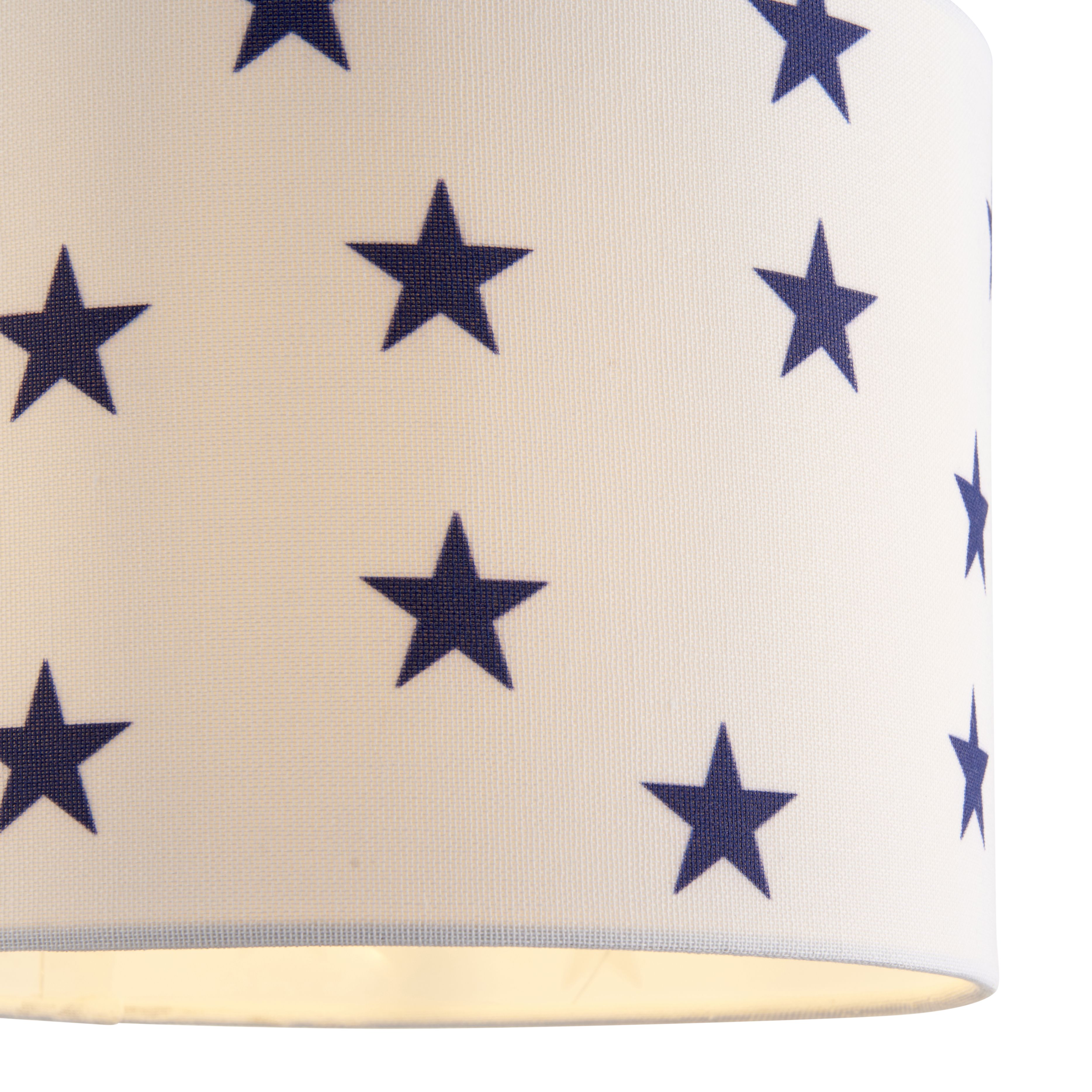 Printed Multicolour Star Light shade (D)25.5cm