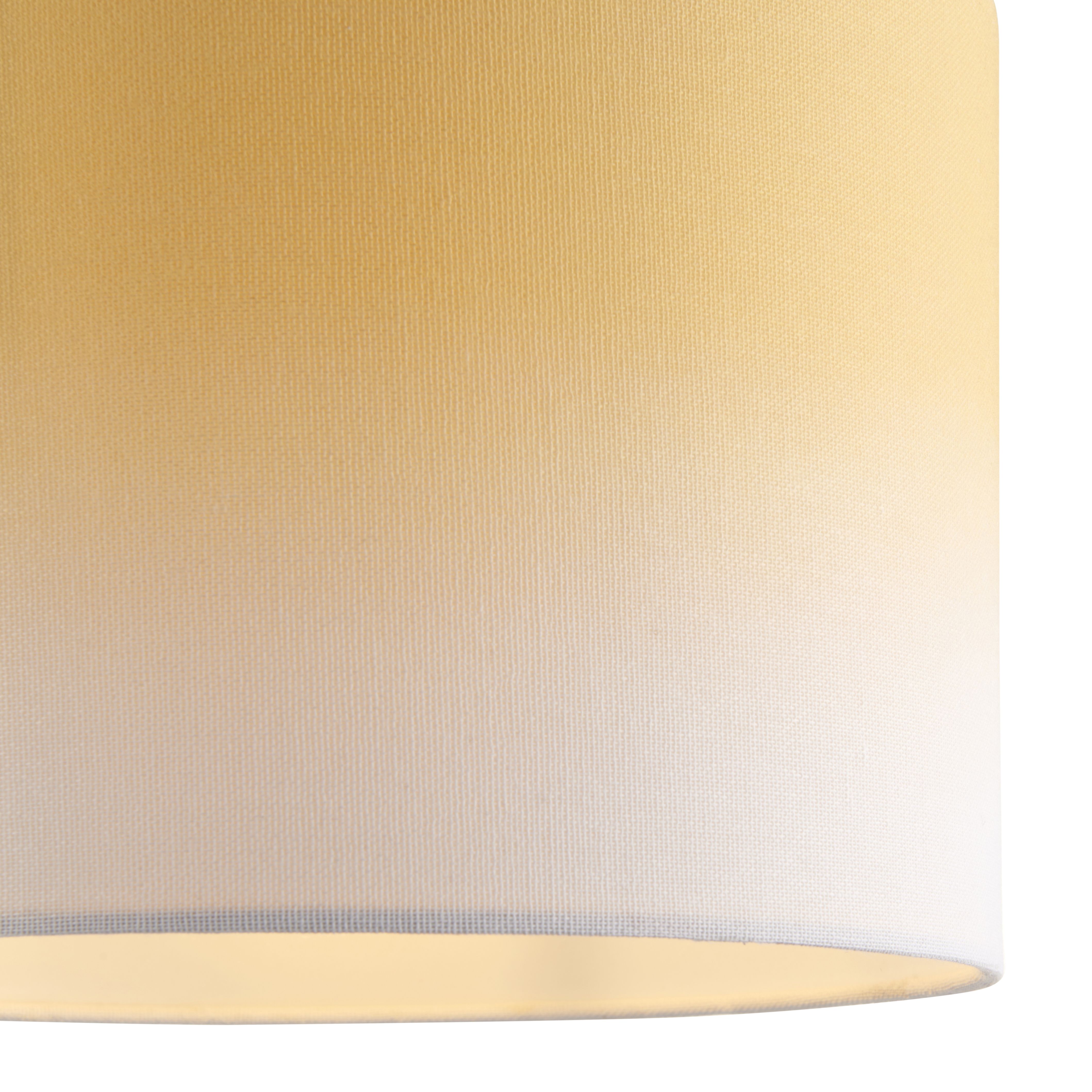 Printed Yellow Ombre Light shade (D)25cm