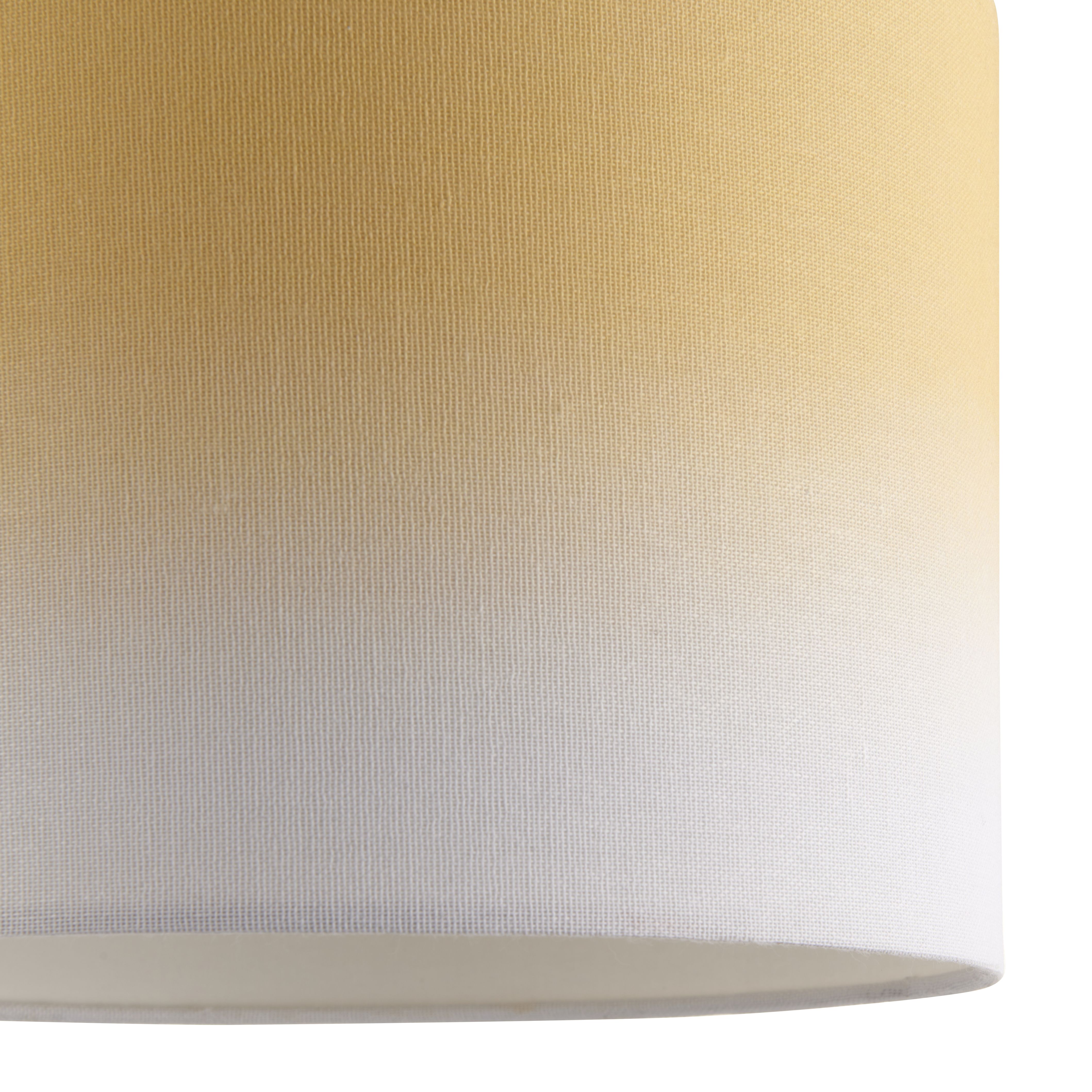 Printed Yellow Ombre Light shade (D)25cm