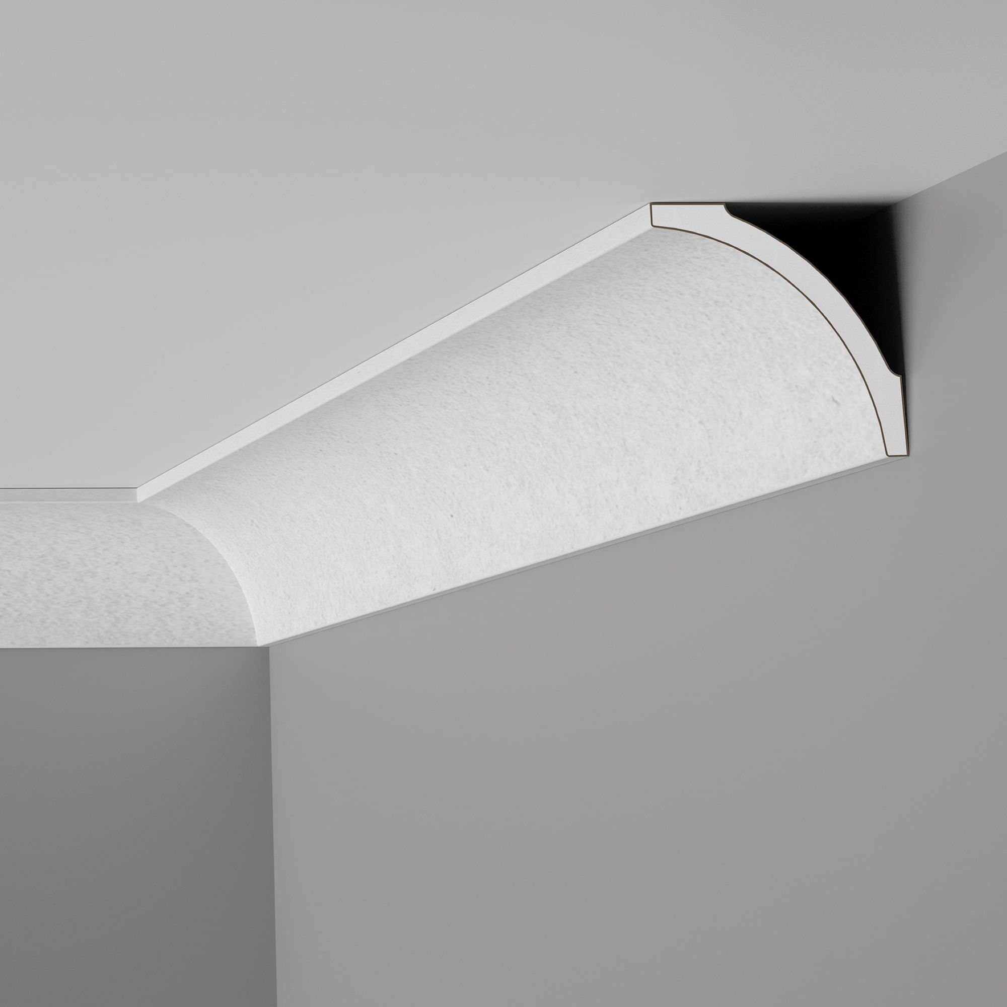 Pro Cove Traditional C-shaped Polystyrene Coving (L)3m (W)127mm