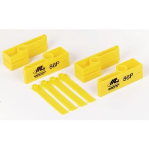Image of Marshalltown Yellow Plastic Line boxes Pack of 2