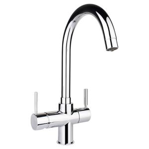 Image of InSinkErator 3N1 Chrome effect Filtered steaming hot water tap