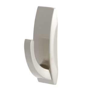 Image of 3M Command Modern Nickel effect Plastic Small Single Adhesive hook