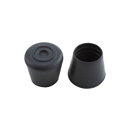 B&Q Black Rubber Castor Cup (Dia)30mm, Pack of 2 | Departments | DIY at B&Q