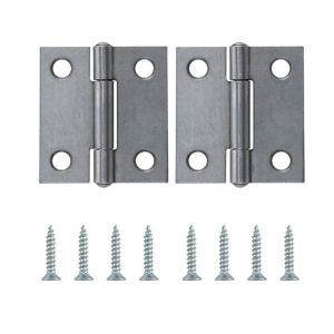Steel Butt Door Hinge No84 (L)38mm, Pack Of 2