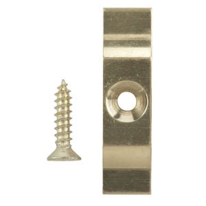 Image of Brass-plated Metal Turnbutton catch