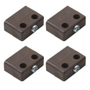 Brown Polypropylene (Pp) Assembly Joint (L)36mm, Pack Of 4