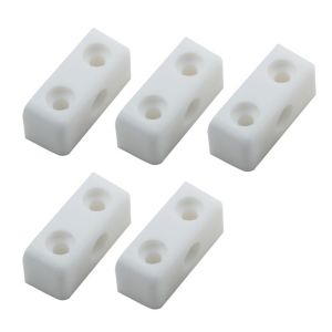 Image of B&Q White Fixing block Pack of 100