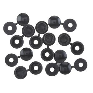 Image of Black Screw cap Pack of 10