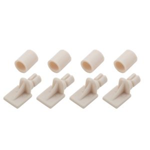 Image of Magnolia Plastic Shelf support (L)26mm Pack of 12