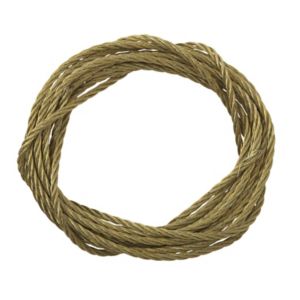 Image of Brass-plated Heavy duty Picture hook wire (L)2000mm