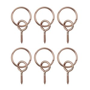 Copper Effect Picture Hook, Pack Of 6