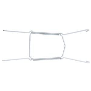 Image of White Carbon steel Plate hanger (L)215mm
