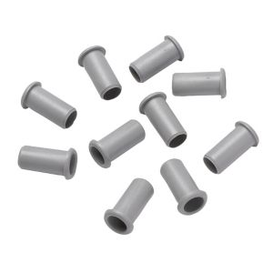 Image of Plumbsure Grey Plastic Push-fit Pipe insert (Dia)15mm Pack of 10