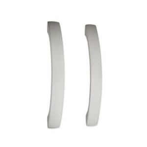 Image of IT Kitchens Brushed Nickel effect Curved Cabinet handle Pack of 2