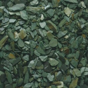 Image of Blooma Green 20mm Slate Decorative chippings Large Bag