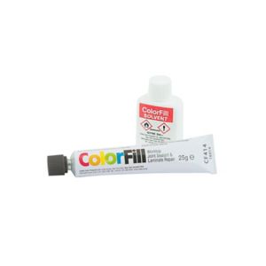 Colorfill Dark Melange Worktop Worktop Sealant & Repairer, 20Ml