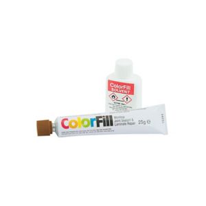 Colorfill Brown Worktop Sealant & Repairer, 20Ml