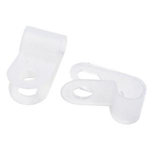 Image of B&Q 8mm Cable clips Pack of 20
